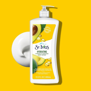 St-Ives-Hydrating-Vitamin-E-&-Avocado-Body-Lotion,100%-Natural-Moisturizers-400ml